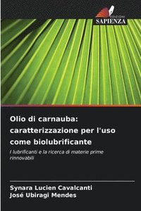 bokomslag Olio di carnauba