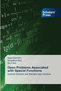 bokomslag Open Problems Associated with Special Functions