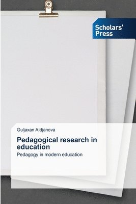 Pedagogical research in education 1