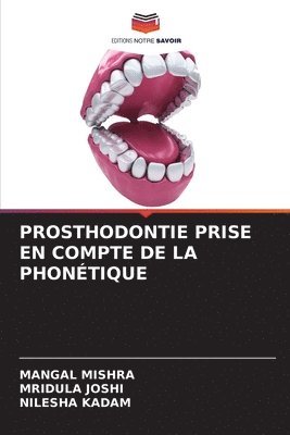 bokomslag Prosthodontie Prise En Compte de la Phonétique
