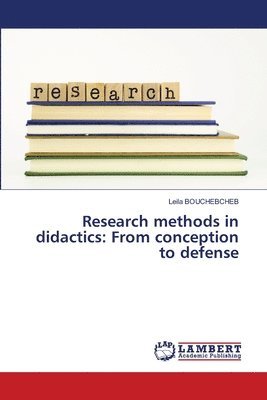 bokomslag Research methods in didactics