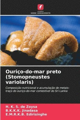bokomslag Ouriço-do-mar preto (Stomopneustes variolaris)