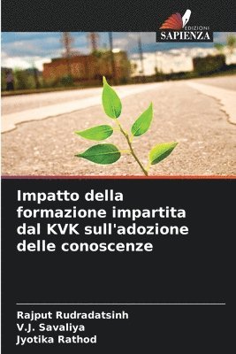 bokomslag Impatto della formazione impartita dal KVK sull'adozione delle conoscenze