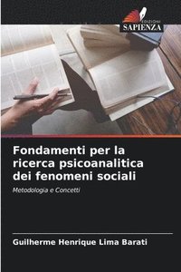 bokomslag Fondamenti per la ricerca psicoanalitica dei fenomeni sociali