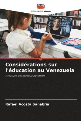 bokomslag Considérations sur l'éducation au Venezuela