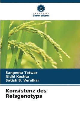 bokomslag Konsistenz des Reisgenotyps