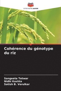 bokomslag Cohérence du génotype du riz