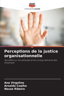 Ana Virgolino, Arnaldo Coelho, Neuza Ribeiro - Perceptions de la justice organisationnelle, Häftad