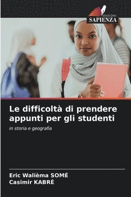 bokomslag Le difficoltà di prendere appunti per gli studenti