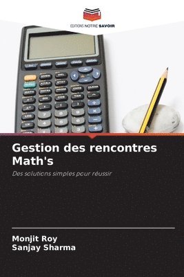 bokomslag Gestion des rencontres Math's