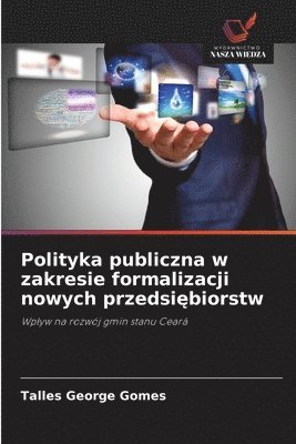 bokomslag Polityka publiczna w zakresie formalizacji nowych przedsi?biorstw