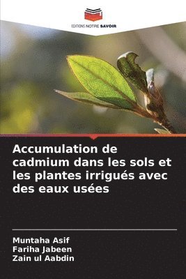 bokomslag Accumulation de cadmium dans les sols et les plantes irrigués avec des eaux usées