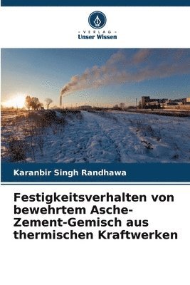 bokomslag Festigkeitsverhalten von bewehrtem Asche-Zement-Gemisch aus thermischen Kraftwerken