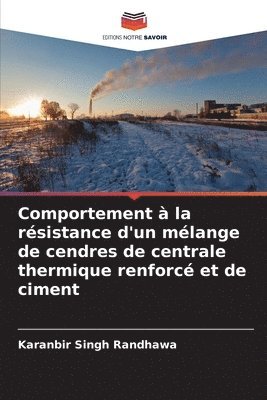 bokomslag Comportement à la résistance d'un mélange de cendres de centrale thermique renforcé et de ciment