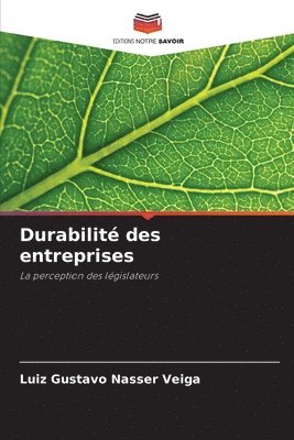 bokomslag Durabilité des entreprises