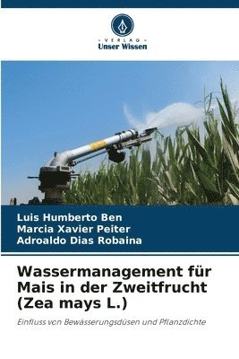 Luis Humberto Ben, Marcia Xavier Peiter, Adroaldo Dias Robaina - Wassermanagement für Mais in der Zweitfrucht (Zea mays L.), Häftad