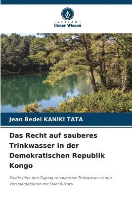 bokomslag Recht auf sauberes Trinkwasser in der Demokratischen Republik Kongo