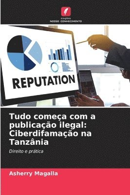 bokomslag Tudo começa com a publicação ilegal: Ciberdifamação na Tanzânia