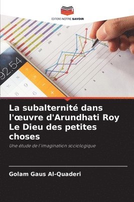 bokomslag subalternité dans l'oeuvre d'Arundhati Roy Le Dieu des petites choses