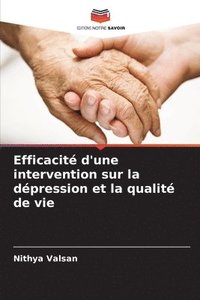 bokomslag Efficacité d'une intervention sur la dépression et la qualité de vie