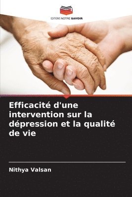 bokomslag Efficacité d'une intervention sur la dépression et la qualité de vie