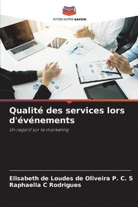 bokomslag Qualité des services lors d'événements