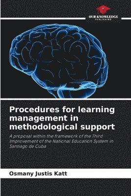 Procedures for learning management in methodological support 1