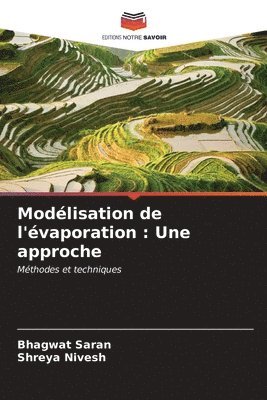 bokomslag Modlisation de l'vaporation