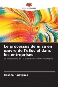 bokomslag Le processus de mise en oeuvre de l'eSocial dans les entreprises