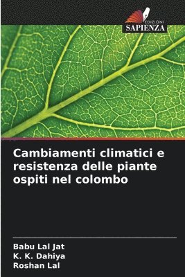 bokomslag Cambiamenti climatici e resistenza delle piante ospiti nel colombo