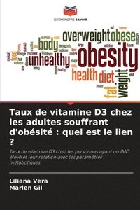 bokomslag Taux de vitamine D3 chez les adultes souffrant d'obsit