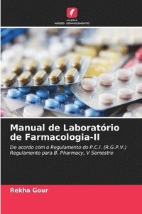 bokomslag Manual de Laboratrio de Farmacologia-II