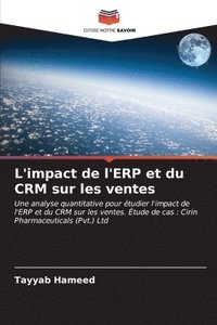 bokomslag L'impact de l'ERP et du CRM sur les ventes