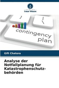 bokomslag Analyse der Notfallplanung fr Katastrophenschutz- behrden