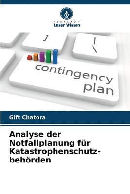 Analyse der Notfallplanung fr Katastrophenschutz- behrden 1