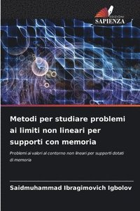 bokomslag Metodi per studiare problemi ai limiti non lineari per supporti con memoria