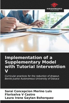 bokomslag Implementation of a Supplementary Model with Tutorial Intervention V