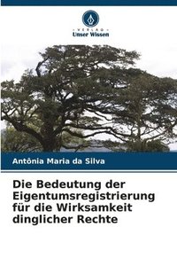 bokomslag Die Bedeutung der Eigentumsregistrierung fr die Wirksamkeit dinglicher Rechte