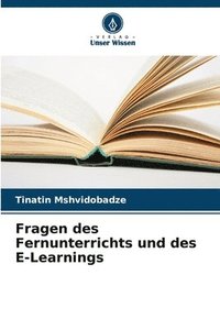 bokomslag Fragen des Fernunterrichts und des E-Learnings