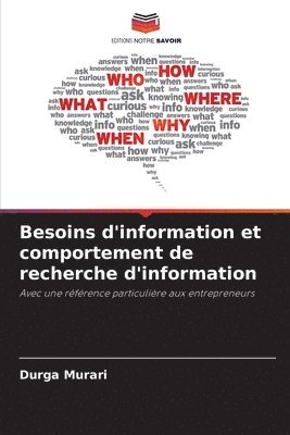 bokomslag Besoins d'information et comportement de recherche d'information