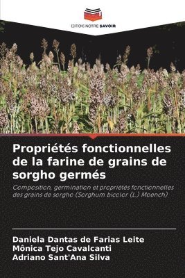 Proprits fonctionnelles de la farine de grains de sorgho germs 1