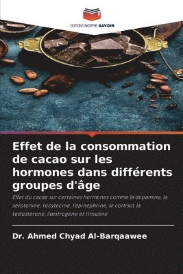 Effet de la consommation de cacao sur les hormones dans diffrents groupes d'ge 1