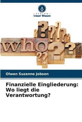 bokomslag Finanzielle Eingliederung