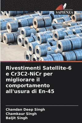 bokomslag Rivestimenti Satellite-6 e Cr3C2-NiCr per migliorare il comportamento all'usura di En-45