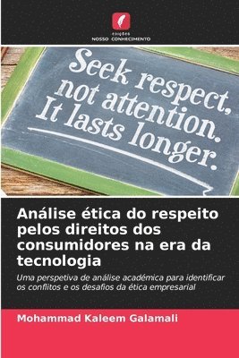 bokomslag Anlise tica do respeito pelos direitos dos consumidores na era da tecnologia