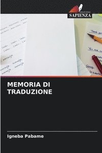 bokomslag Memoria Di Traduzione