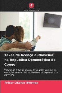 bokomslag Taxas de licena audiovisual na Repblica Democrtica do Congo