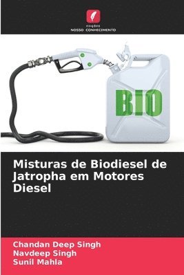 bokomslag Misturas de Biodiesel de Jatropha em Motores Diesel