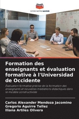 bokomslag Formation des enseignants et valuation formative  l'Universidad de Occidente