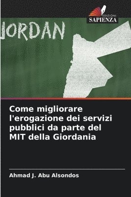 Come migliorare l'erogazione dei servizi pubblici da parte del MIT della Giordania 1